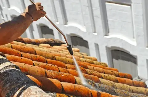 Nettoyage de toitures - Velaines